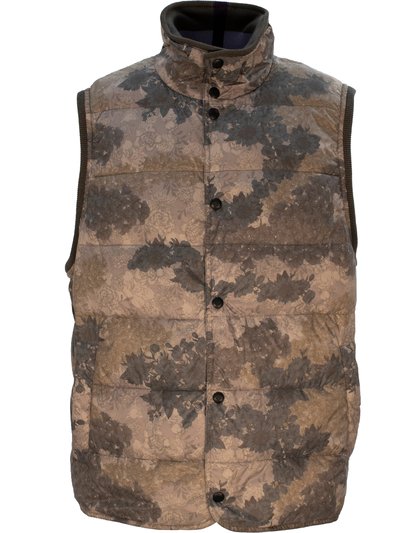 Lords of Harlech Jork Garden Camo Khaki Hybrid Vest product