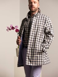 Marc Gingham Jacket Black Cream