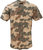 Maze Garden Camo Khaki V-Neck Tee - Garden Camo Khaki