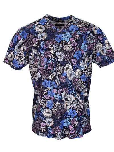 Lords of Harlech Maze Mob Floral Shirt Navy product