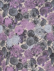 Maze Mums Floral Lavender V-Neck Shirt