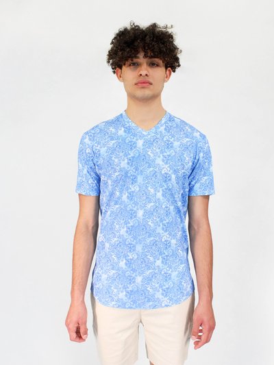 Lords of Harlech Maze Paisley Wave Shirt product