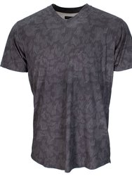 Maze Rain Camo Smoke V-Neck Tee - Camo Smoke