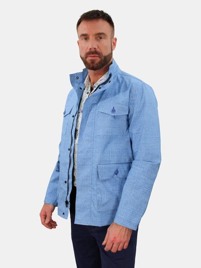 Lords of Harlech Mission Burlap Jacket Blue product