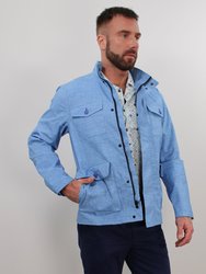 Mission Burlap Jacket Blue