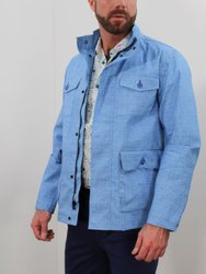 Mission Burlap Jacket Blue