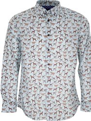 Mitchell Hunting Dogs Shirt Ice - Hunting Dogs Ice