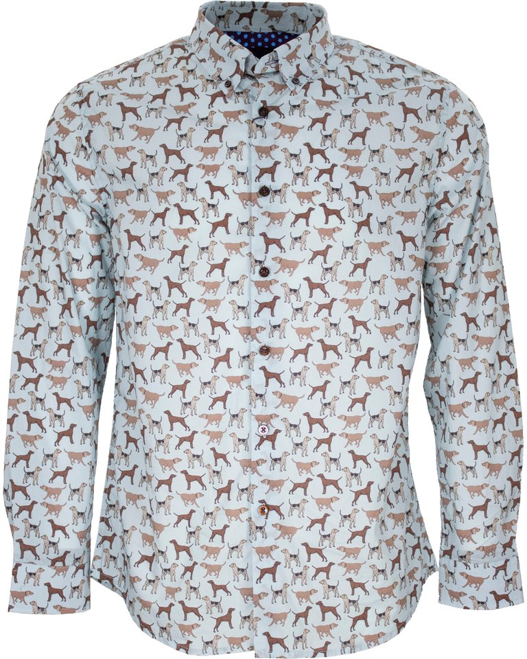 Mitchell Hunting Dogs Shirt Ice - Hunting Dogs Ice