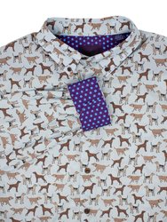 Mitchell Hunting Dogs Shirt Ice