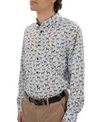 Mitchell Hunting Dogs Shirt Ice