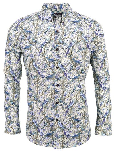 Lords of Harlech Morris Branches Ivory Shirt product