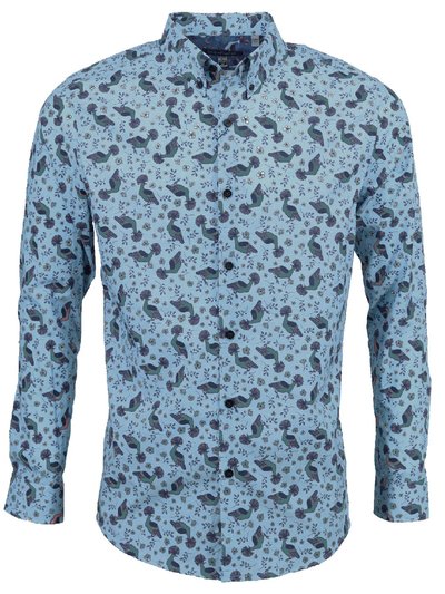 Lords of Harlech Morris Canvas Birdie Ice Shirt product