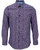 Morris Geo Tulip Shirt - Plum - Morris Geo Tulip Plum