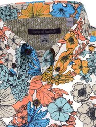 Morris Linear Floral Wow Shirt