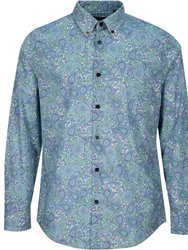 Morris Pow Paisley Shirt - Clover - Morris Pow Paisley Clover