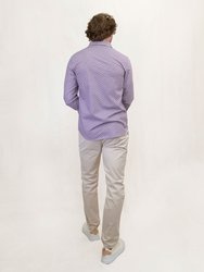 Morris Rectangles Shirt - Melon