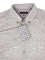 Morris Script Shirt Cream