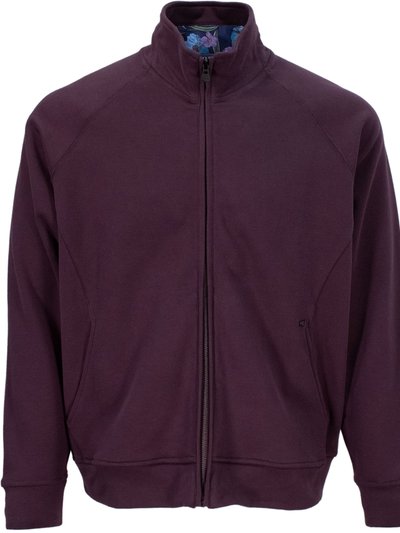 Lords of Harlech Neville Full-Zip Jacket - Plum product