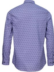 Nigel Floral Peace Shirt - Lavender