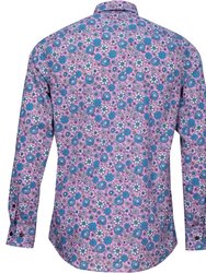 Nigel Groupie Floral Shirt - Pink