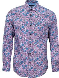 Nigel Groupie Floral Shirt - Pink