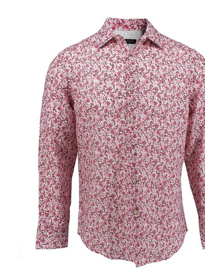 Lords of Harlech Nigel Linen Ashton Floral Pink product