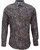 Nigel Outline Floral Shirt - Black - Nigel Outline Floral Black