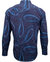 Norman Caserta Paisley Shirt - Navy