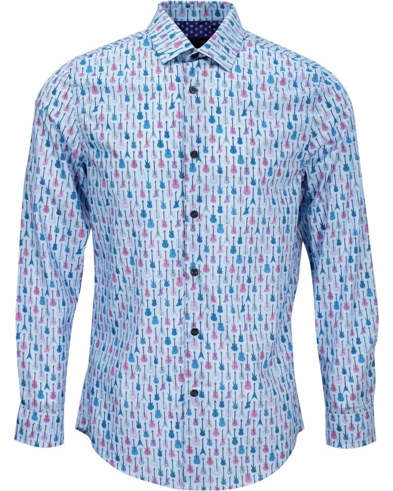 Norman Guitars Shirt - Sky