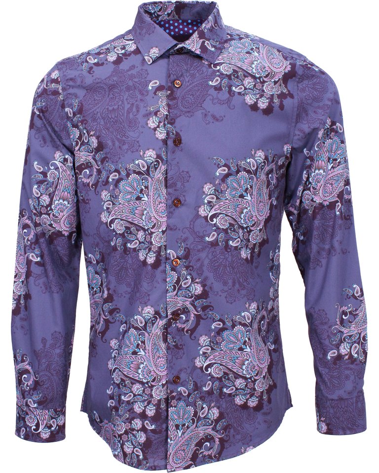 Norman Random Paisley Shirt - Skipper