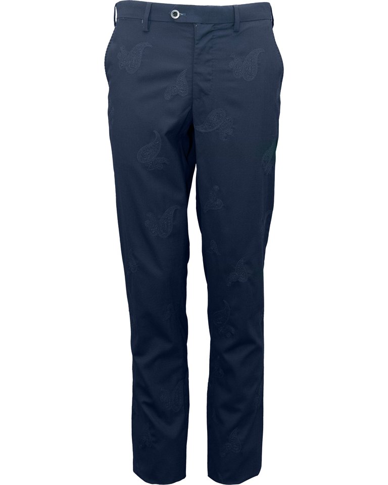 Pickford Wool Pant - Navy