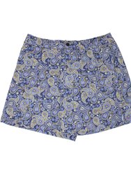 Quack Pow Paisley Swim Short - Gold - Quack Pow Paisley Gold