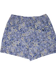 Quack Pow Paisley Swim Short - Gold