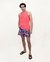 Quack Snap Floral Swim Short - Neapolitan