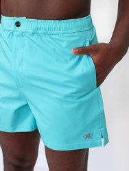 Quack Swim Short In Lagoon