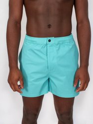 Quack Swim Short In Lagoon - Lagoon