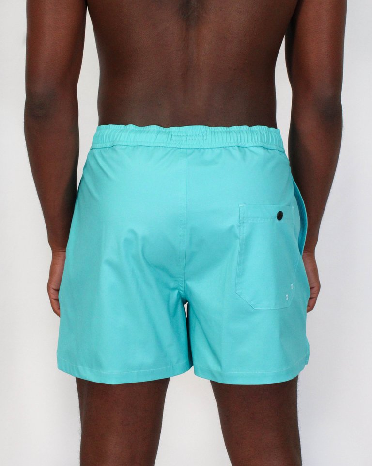 Quack Swim Short In Lagoon