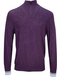 Quinn Quarter-Zip Merino Sweater