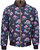 Ron Spaced Floral Reversible Bomber Jacket - Tan