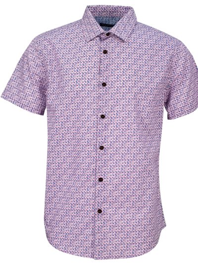 Lords of Harlech Scott Floating Triangles Shirt - Pink product