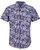 Scott Handcut Floral Shirt - Purple - Scott Handcut Floral Purple