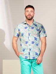 Scott Oriental Hibiscus Shirt