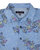 Scott Paisley Vines Blue Shirt