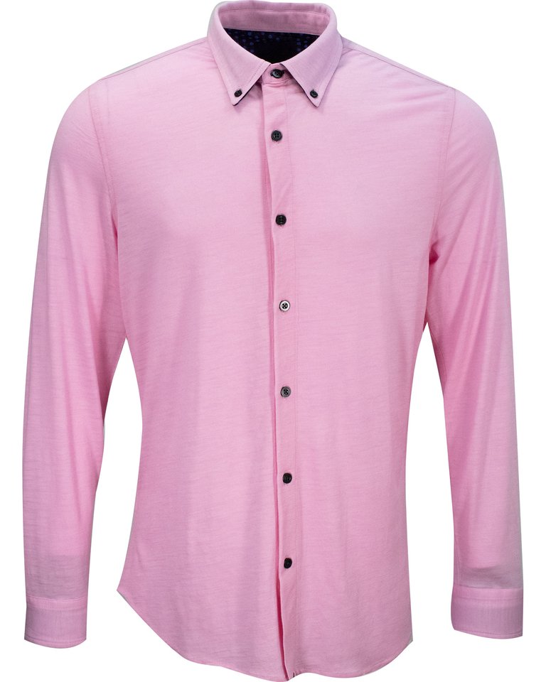 Shawn Merino Shirt - Pink - Shawn Pink