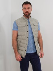 Shogun Burlap Vest - Elephant