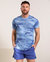 Taylor Crane Camo Tee - Blue - Blue