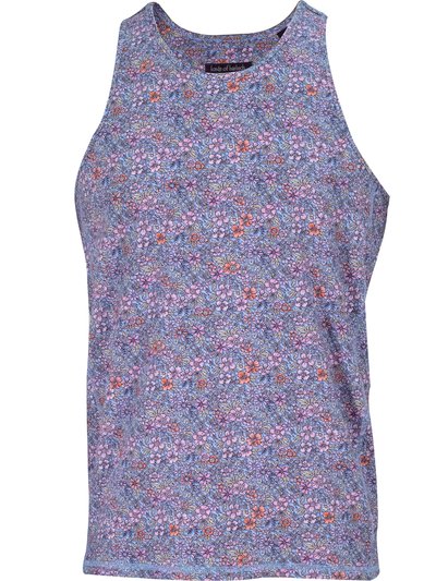 Lords of Harlech Tedford Flower Field Tank - Shadow Pink product