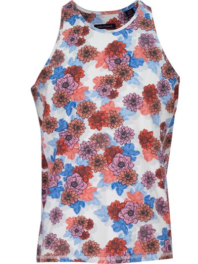 Lords of Harlech Tedford Snap Floral Tank - Melon product