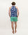 Tedford Snap Floral Tank - Navy