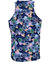 Tedford Snap Floral Tank - Navy